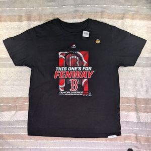 NWT Boston Red Sox 2018 World Series "This one's for Fenway" T-shirt Size L